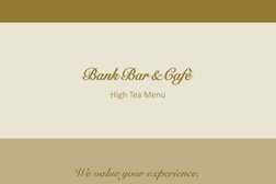 Bank Bazaar and Bank Bar & Café [with outdoor garden café]